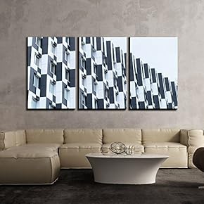 Contemporary Architecture x3 Panels