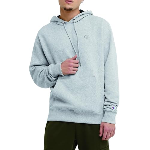 Champion Men's Hoodie, Fleece Striped Sweatshirt for Men (Reg. or Big & Tall)