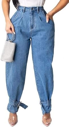 womens flat front jeans