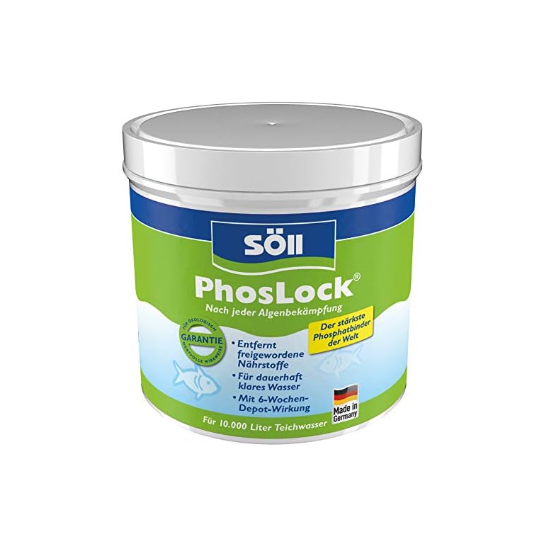Söll 11003 PhosLock AlgenStopp Phosphatbinder 500 g ganzjährig