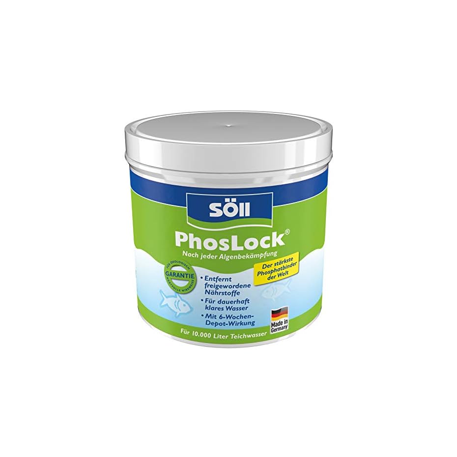 Söll 11003 PhosLock AlgenStopp Phosphatbinder 500 g ganzjährig