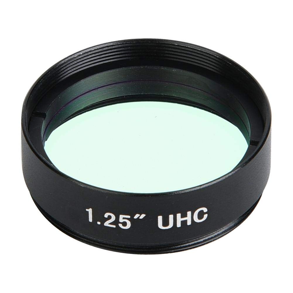 Bewinner1 1.25 Inch 31.7mm Filter,UHC Light Pollution Filters,Inhibition Lens for Astronomical Telescope,Monocular Eyepiece Lens,for Optics Eyepiece