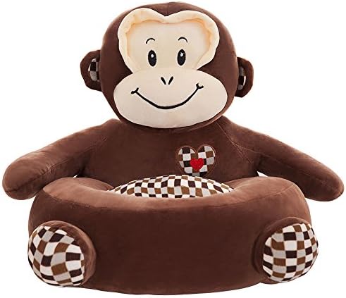 Super Cute Plush Toy Bean Bag Chair Seat for Children,Cute Animal Plush Soft Sofa Seat,Cartoon Tatami Chairs,Birthday Gifts for Boys and Girls