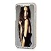 Mavis's Diary iPhone X Case, iPhone Xs Case, Full Edge Protective Plastic Case, 3D Handmade Crystal Clear Bling Diamonds Shiny Rhinestone Gold Floral Handbag Jewellery Hard PC Cover for iPhone X/XS