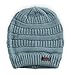 Brook + Bay Cable Knit Multicolored Beanie Stay Warm & Stylish This Winter - Thick, Soft & Chunky Beanie Hats for Women & Men - Serious Beanies for Serious Style