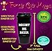Funny Guy Mugs Might Be Beer Travel Tumbler With Removable Insulated Silicone Sleeve, Black, 16-Ounce