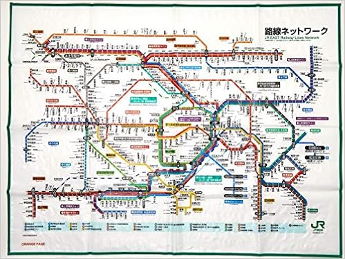 Jr東日本 東京近郊路線図レジャーシート 本 通販 Amazon