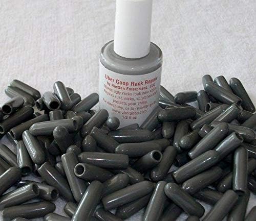 Uber Goop Dark Grey Dishwasher Rack Coating/glue w/130 Caps