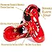 whistlekick Karate Sparring Foot Gear for Karate/Taekwondo Martial Arts Industry Best Warranty - No Toe Strap Stealth, Black (Adult, Medium)