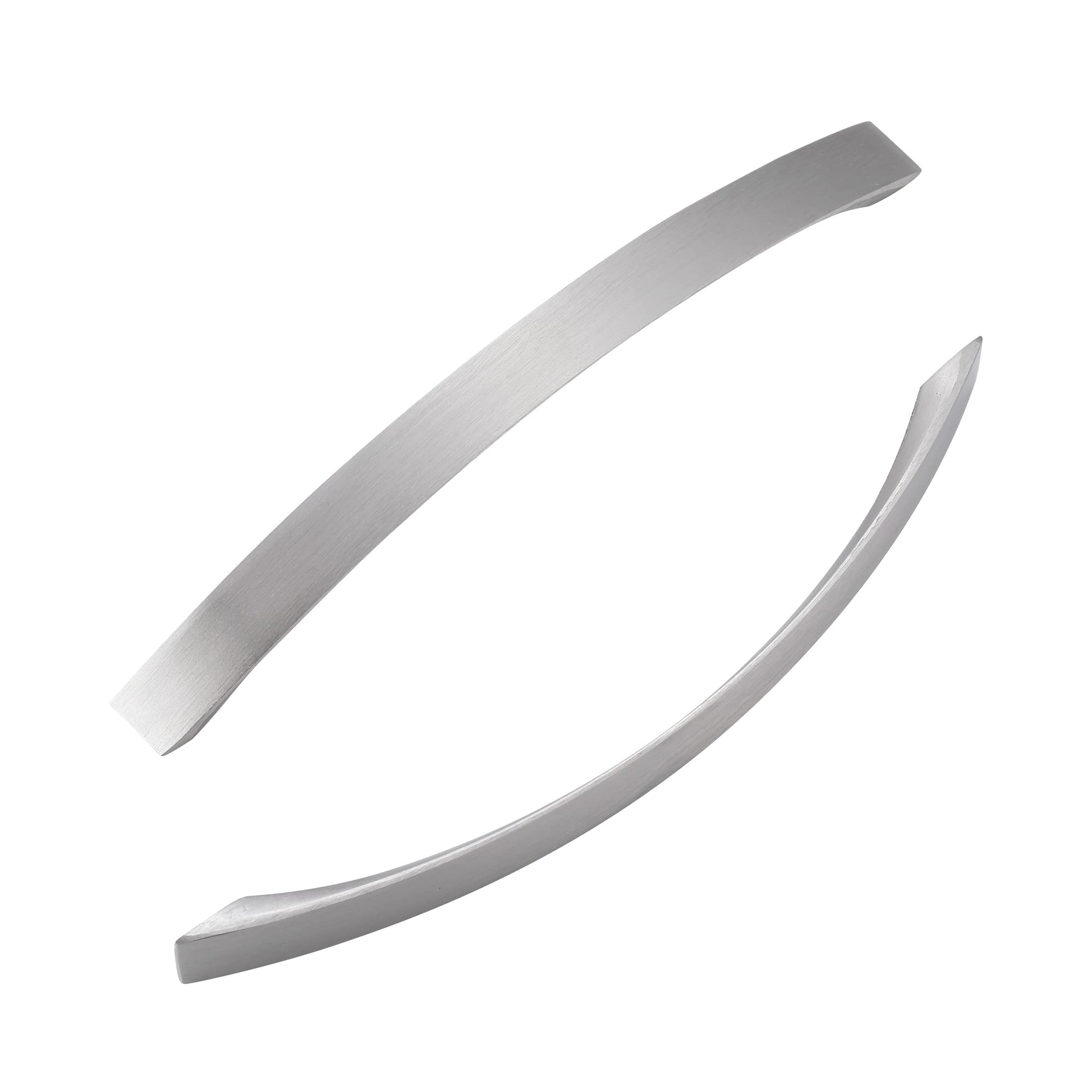 SYZOW 10 Pack 96mm Brushed Satin Nickel Kitchen Handles Cupboard Handles Kitchen Cupboard Handles Cabinet Handles Cupboard Door Handles