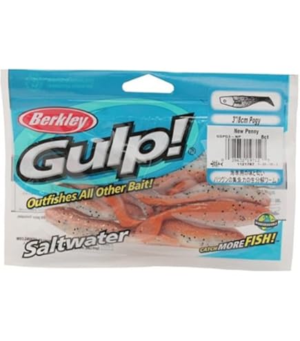 Berkley Gulp! Saltwater Paddleshad Soft Bait – Violet Haze Fleck Color, Fishing Lure For Saltwater