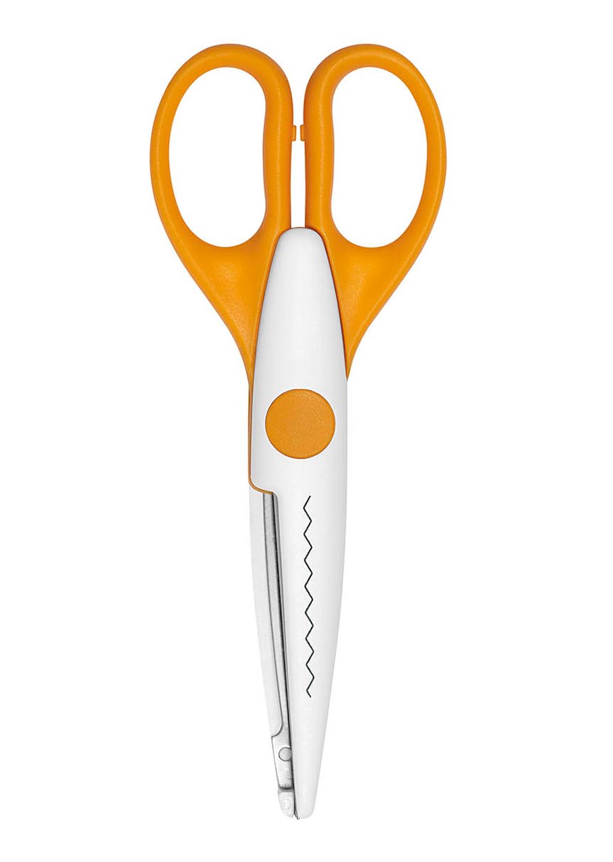 EFCO 1800602 Tooth Creative Scissor, Yellow, 16 cm