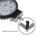 Dr.OX 10PCS 4 Inch LED Work Light Bar 27W Round Spot Beam for Off- road Van Jeep SUV Truck Car ATV 4WD 4x4 RV UTE Tractor Vehicle Boat Driving Work lights Fog Lamp
