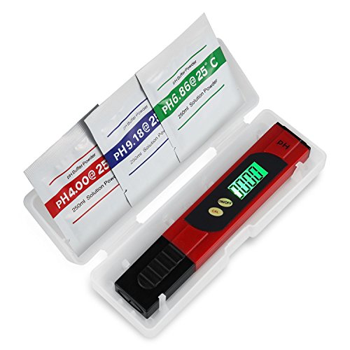 Digital PH Meter Portable Pool Water Aquarium Urine Pen Tester Auto Calibration