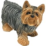 Sandicast Mid Size Yorkshire Terrier Sculpture - Standing