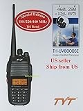 TYT TH-UV8000SE Tri Band 144/220/440MHz VHF/UHF Two-Way Radio Free USB cable + Free software!