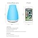 Zookki Essential Oil Diffuser, 2-Pack Aroma Diffuser Cool Mist Humidifier with 8 Color LED Lights Changing, Adjustable Mist Mode and Waterless Auto Shut-off for Home Office Baby …