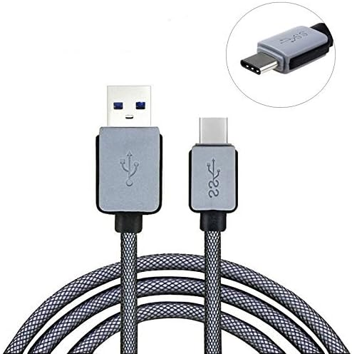 USB Type C Cable,Beser USB 3.1 to USB 3.0-4.9 FT High Density Braided Cord Fast Charger with Reversible Connector for Connector for MacBook 12",Google Pixel XL and Other Type-C Supported Devices