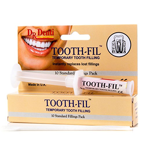 Dr Denti Tooth Fill 3g Temporary Filling Dental Hole Filler Repair Kit