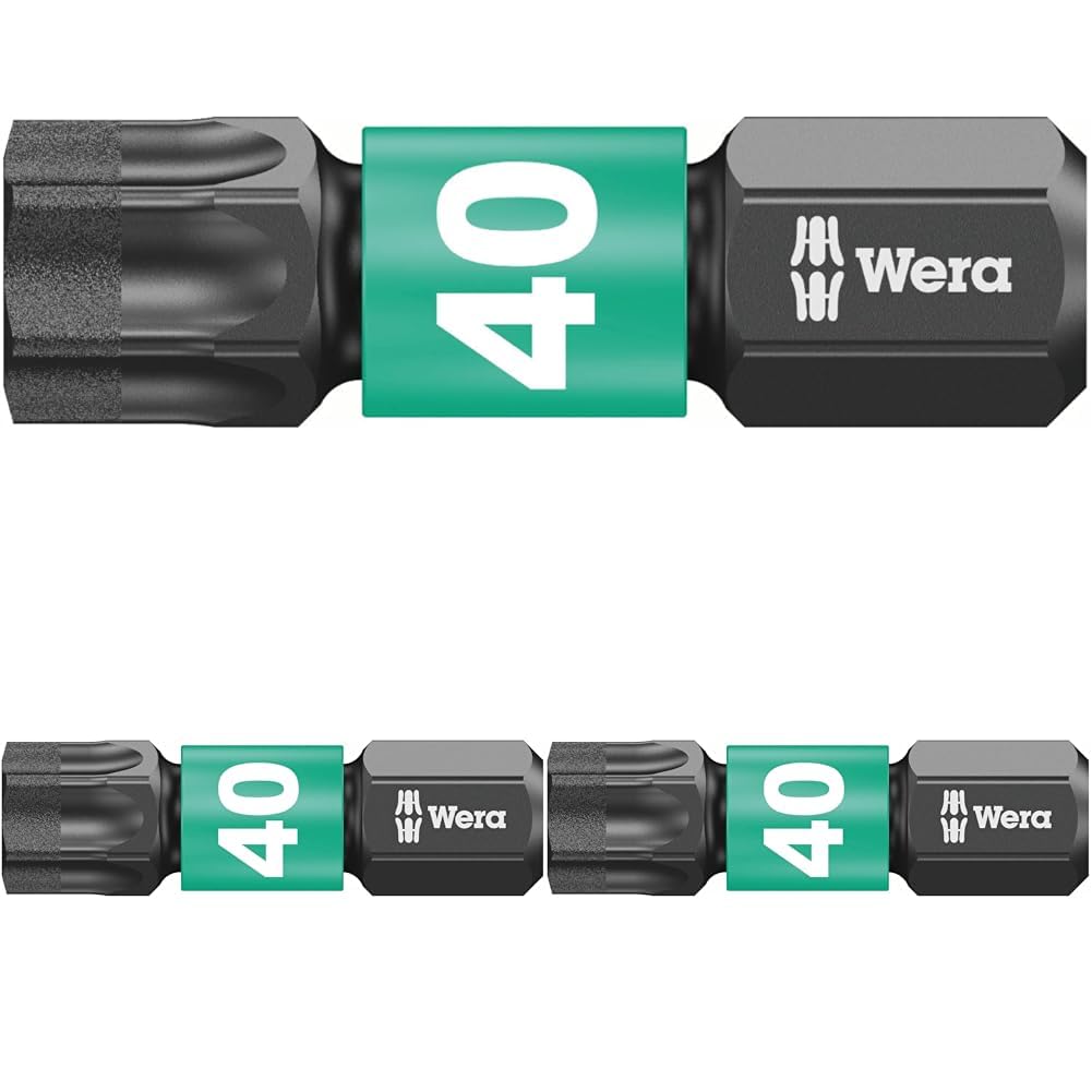 867/1 Impaktor Insert Bit TORX TX40 x 25mm Carded (Pack of 3)