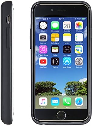 iPhone 6 6s Battery Case, iVidar Ultra Slim Extended Charging Case for iPhone 6 6s (4.7 inch) with 3000mAh High Capacity Battery Bank (Black)