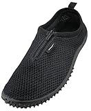 Wave Men's Waterproof Water Shoes Blk-Zpr-9