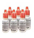 8 Bottles - 18k Test Testing Acid Gold Tester