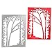 Lady Time Tree Metal Cutting Dies Stencil Scrapbooking Photo Paper Cards Crafts Embossing DIY