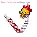 Prime Tots ❤ Pacifier Clip Girl - 3 Pack ❤ Perfect As Soothie Pacifier Holder, For Infant Teething Toys ❤ Rust Free ❤ Best Baby Shower Gift ❤ Best value