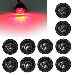 FXC 10x 3/4" Round LED Clearence Light Front Rear