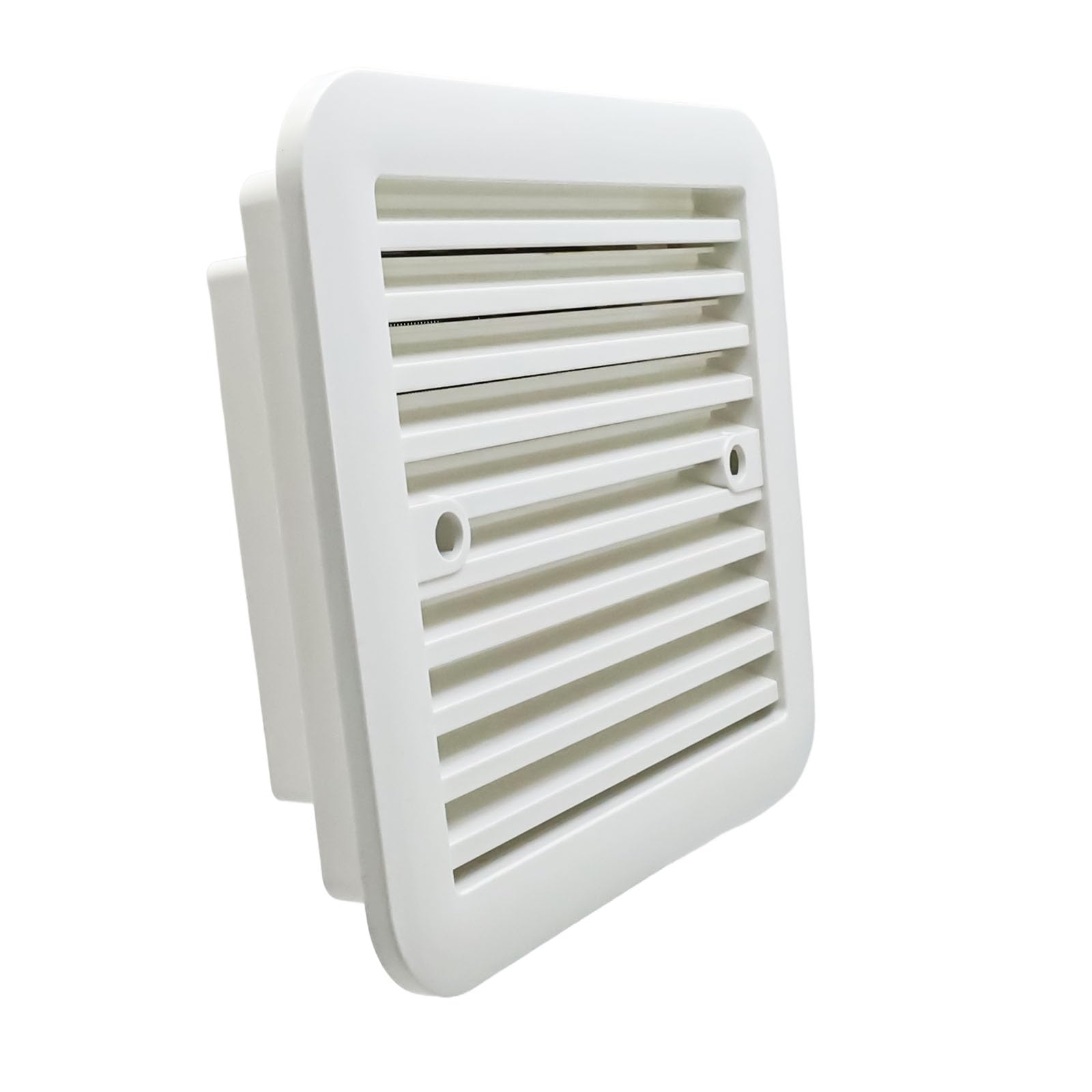 Photo 1 of Tsnamay 2.4W 0.2A 12V RV Side Vent Fan Plastic,Silent Wind Air Vent Ventilation Exhaust Fan,White
