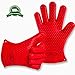 OxStraps Heat Resistant Silicone Gloves for Grilling BBQ Oven Cooking Baking Smoking & Potholder Mitts Offers Max Heat Protection with a Flexible Waterproof Non-Slip Design & Universal Unisex Sizing