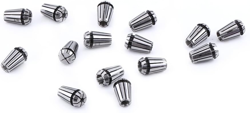 15Pcs ER11 Spring Collet Set For CNC Workholding Engraving Machine & Milling Lathe Tool - Image 5