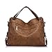 Realer Handbags for Women Large Capacity Purse PU Leather Office Shoulder Bag