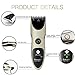 Dr.HeiZ Pet Grooming Clippers-Rechargeable Cordless Pro-cut Trimmer Kit for Dogs and Cats(Champagne Golden)
