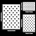 Petift American Flag Stencil Template-8 Pieces 50 Stars - Reusable Star Stencil for Painting on Wood,Fabric,Glass,Paper,Airbrush,Walls Art,Artwork,DIY Craft Making,2 Large,3 Medium and 3 Small