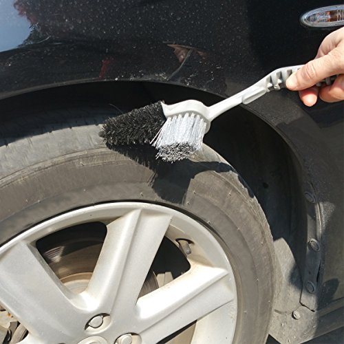 Coralpearl Bike Detail Cleaning Brush Wheel And Rim Tire Detailing Cleaner Drill Multipurpose For Car Auto Motorcycle Scrubber Wash Clean Tool