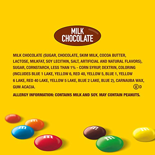 M&M’S, MILK CHOCOLATE, 1.69 OZ