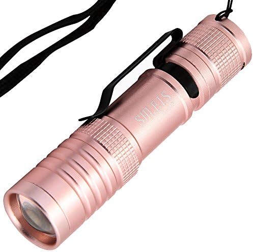 Blacklight Flashlight UV Flashlight 365nm with Adjustable Focus, for ID Card Detector,Money Detector