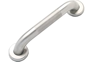 GRAB BAR SPECIALISTS 1.5" Dia Bathroom Safety Grab Bar - ADA Handrail Shower Toilet Home/304 Stainless Steel/Knurled/ 18"