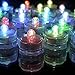 Performance Submersible Battery LED Everlasting Tealights Floralyte, Color Changing with 7 Rainbow Colors. Great for Wedding Centerpiece, Christmas, Thanksgiving, Party Lights. Set of 10