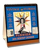Florida Gators 2015 Easel Desktop Vintage Football Calendar by 