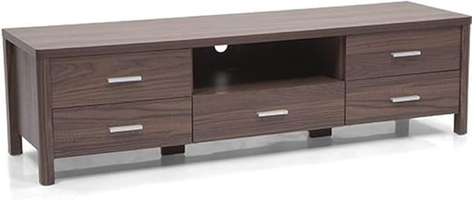 Urban Ladder Norland 63 TV Unit (Dark Walnut Finish)