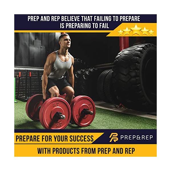 Prep-and-Rep-Gym-Workout-Logbook-114-Training-Record-Pages-A5-Gym-Fitness-Training-Diary-Set-Yourself-Goals-Record-Training-Progress Prep and Rep Gym Workout Logbook | 114 Training Record Pages | A5 Gym, Fitness & Training Diary | Set Yourself Goals…