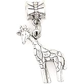 Giraffe Dangling European Bead Charm 91V