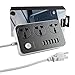 NEXGADGET 3-Outlet 6 USB Charging Ports（2500W, 10A MAX） Power Strip Surge Protector Smart Charging Station with 6.56ft Cord for Office Hotel Nightstand Home and Travel