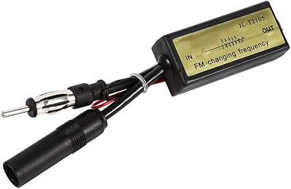 Amazon Co Jp Qiilu カー周波数アンテナ ラジオバンドエキスパンダー 日本車用 車 バイク