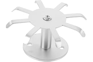 WATIIFUFU Stainless Steel Under Cabinet Utensil Hanger Rotating Hooks for Kitchen Organization Multi-Functional Wall Hooks fo
