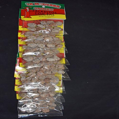 12-pack Salted Plums W/Salted (Saladitos C/Sal 15-oz