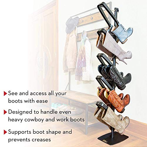 Boot Butler Standing Boot Rack As Seen On Rachael Ray Clean Up Your Floor & Protect Your